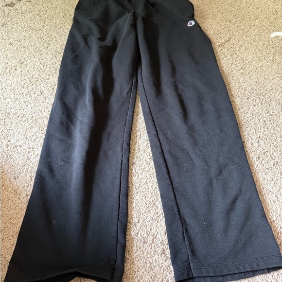 Champion Black Sweatpants with Relaxed Fit - Picture 1 of 5